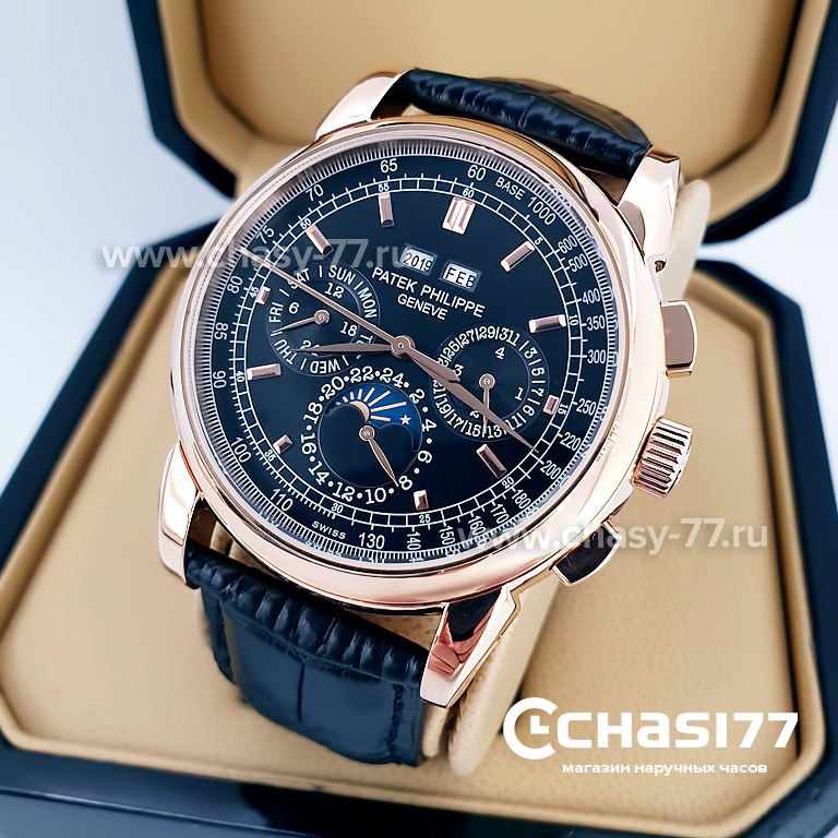 Patek Philippe Perpetual Calendar (09907) Копия часов Patek Philippe Perpetual Calendar (09907)