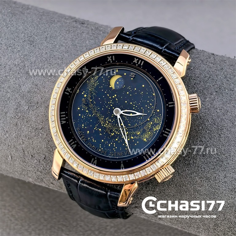 Patek Philippe Men Grand Complications Sky Moon (25520) Копия часов Patek Philippe Men Grand Complications Sky Moon (25520)