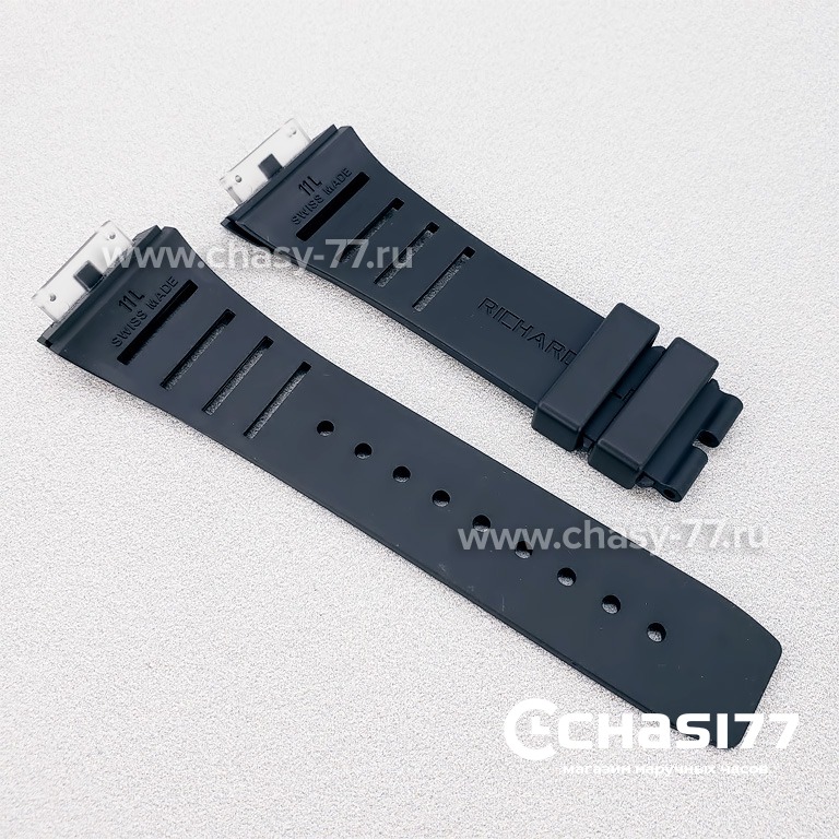 Ремешок Для Часов Richard Mille черный (16823)