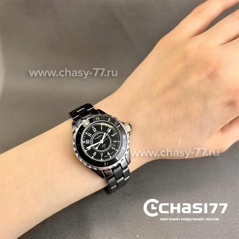 Chanel J12 Black small (01530)