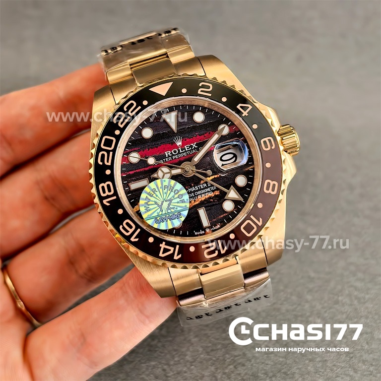 Rolex GMT Master II Rose Gold (25068)