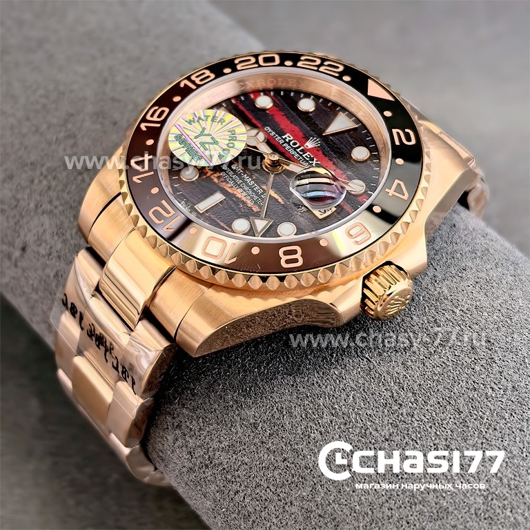Rolex GMT Master II Rose Gold (25068)