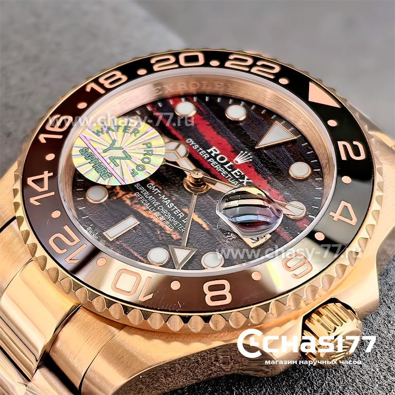 Rolex GMT Master II Rose Gold (25068)