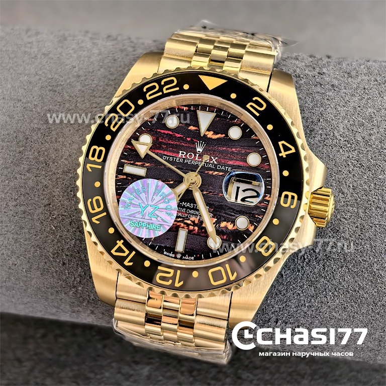 Rolex GMT Master II Rose Gold (25069) Копия часов Rolex GMT Master II Rose Gold (25069)
