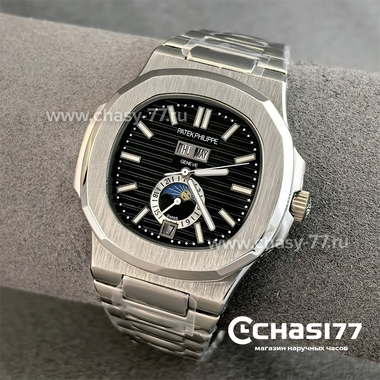 Patek Philippe Men Nautilus (10589) Копия часов Patek Philippe Men Nautilus (10589)