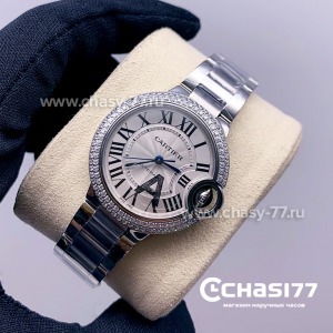 Копия Cartier Ballon Bleu - 33 мм - Дубликат (13909)