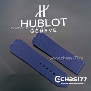 Ремешок для часов HUBLOT CLASSIC FUSION синий (13011)