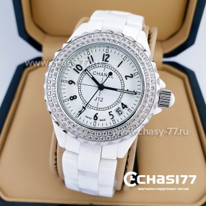 Chanel J12 Diamonds White (15315)
