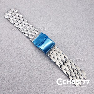 Браслет Breitling мужской серебристый (16828)