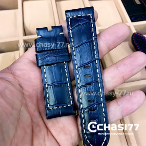 Ремешок Для Часов Panerai синий - 26 мм (11131)