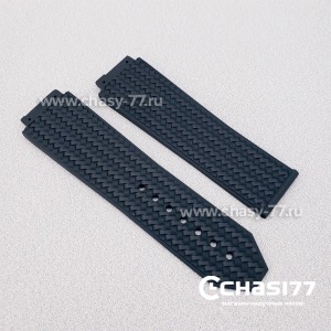 Копия Ремешок для часов Hublot Classic 25 мм черный (16343)