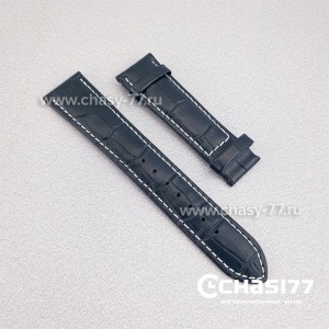 ремешок Longines черный - 21 мм (08144)