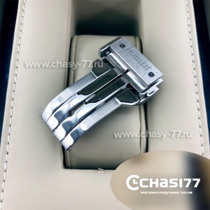 Копия Застежка-клипса Hublot Silver - 24 мм (05346)