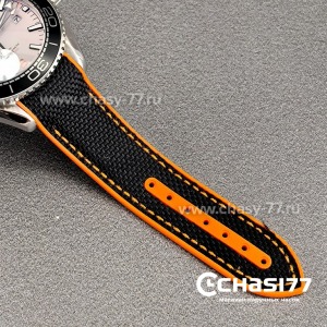 Копия Ремешок Для Часов Omega Оранжево-черный (20362)