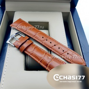 Копия Ремешок Для Часов Patek Philippe коричневый 22 мм (05362)