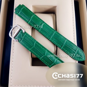 Копия ремешок Cartier женский зеленый (06569)