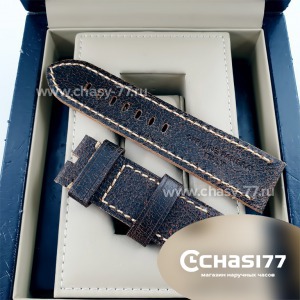 Ремешок Для Часов Panerai коричневый- 26 мм (10173)