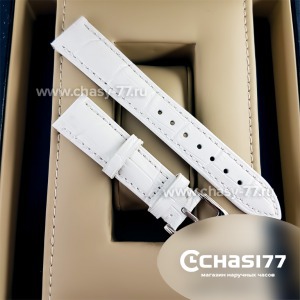 Копия ремешок Chopard женский белый (06574)