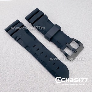 ремешок Panerai мужской черный 26 мм (16883)