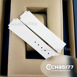 ремешок для часов Hublot Big Bang белый - женский (05485)