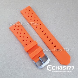 Копия Ремешок Tag Heuer оранжевый (20690)